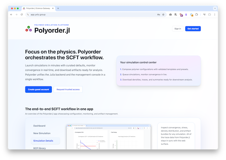 Polyorder App Is Online